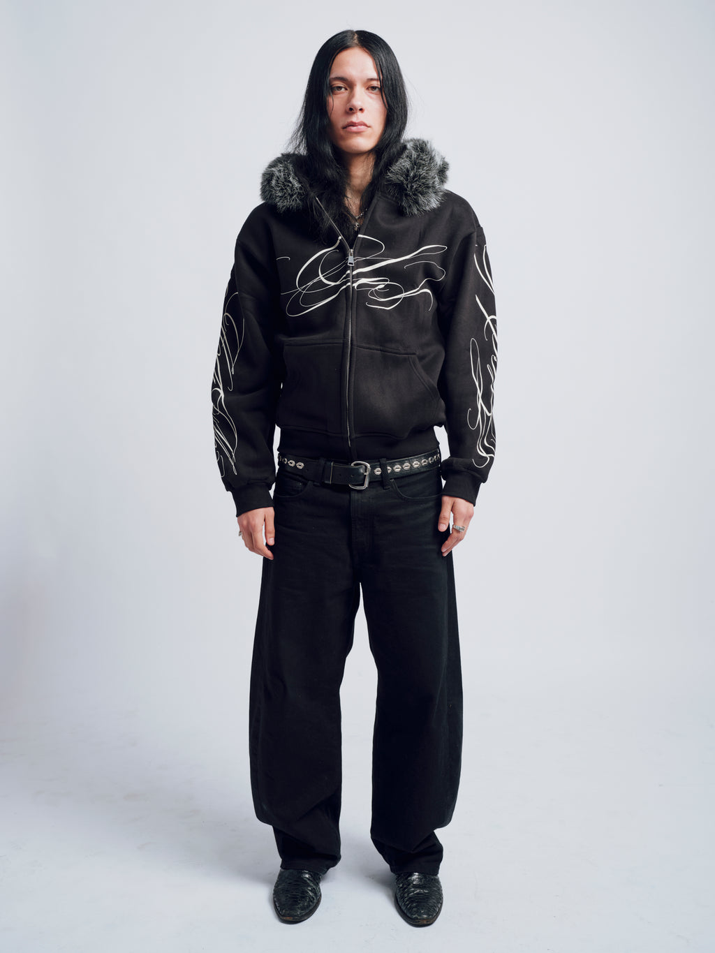 So Help me God Fur Hoodie
