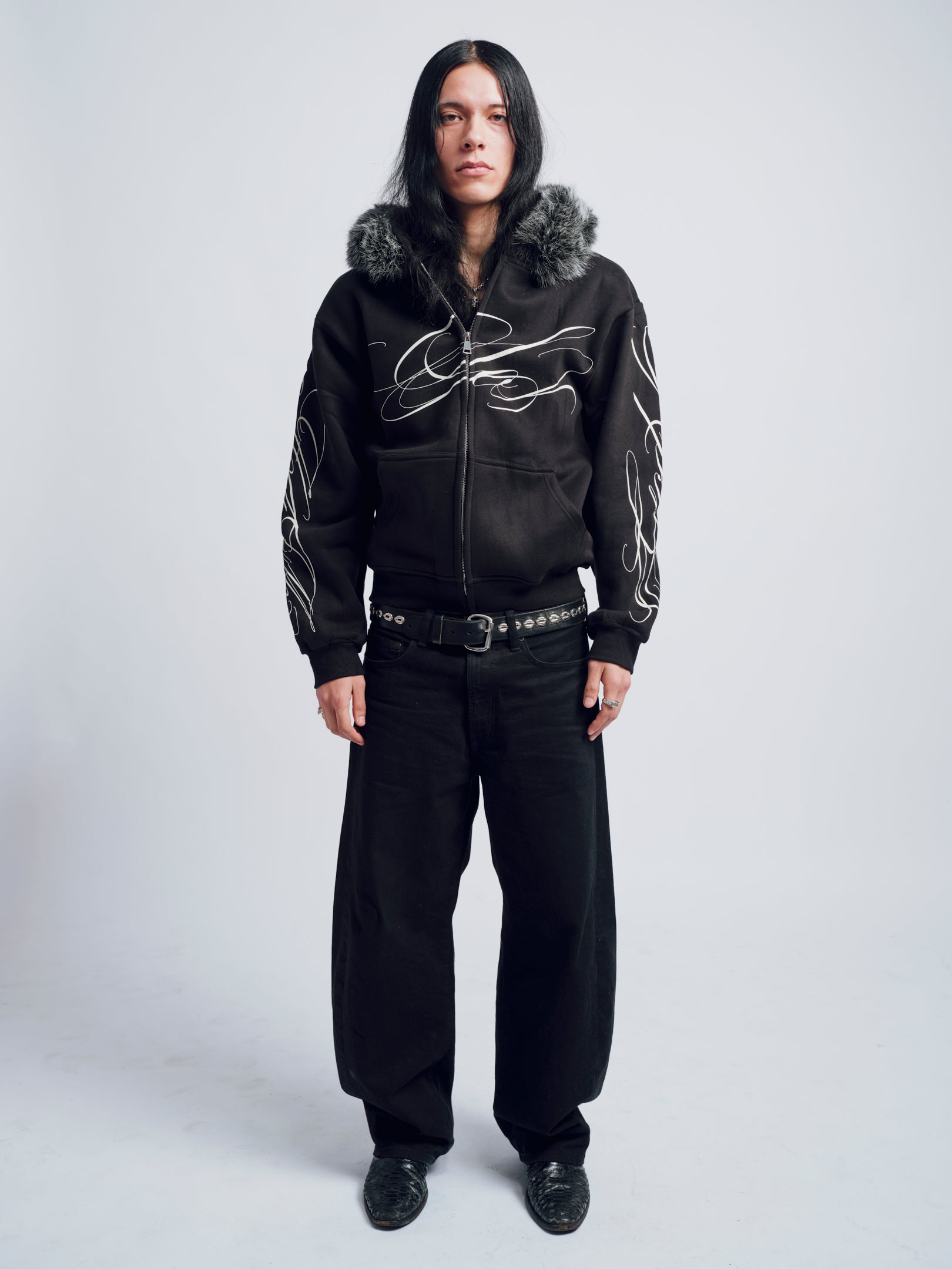 So Help me God Fur Hoodie