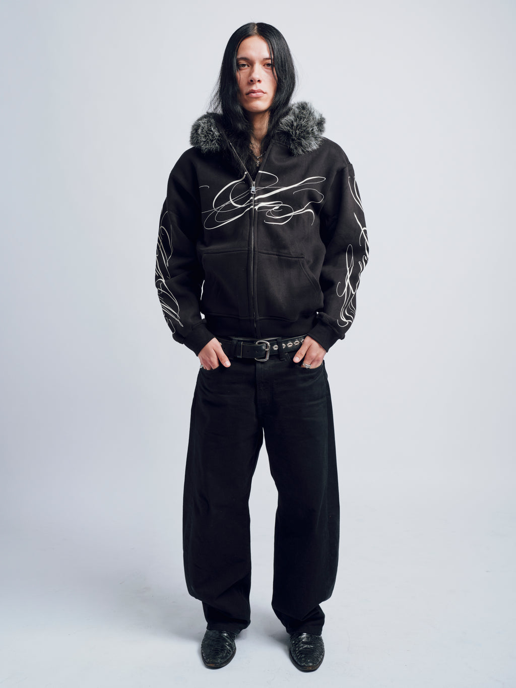 So Help me God Fur Hoodie