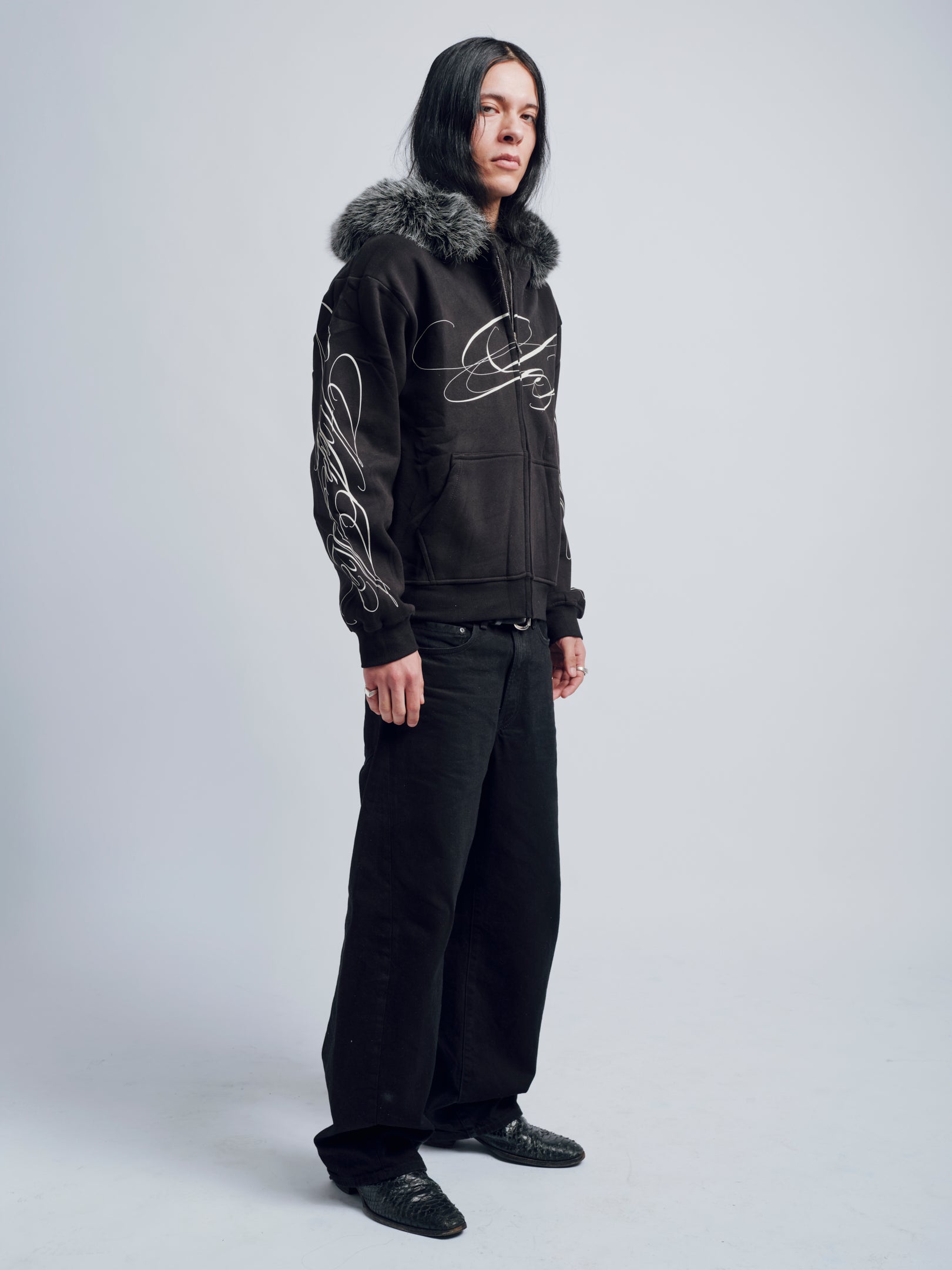 So Help me God Fur Hoodie