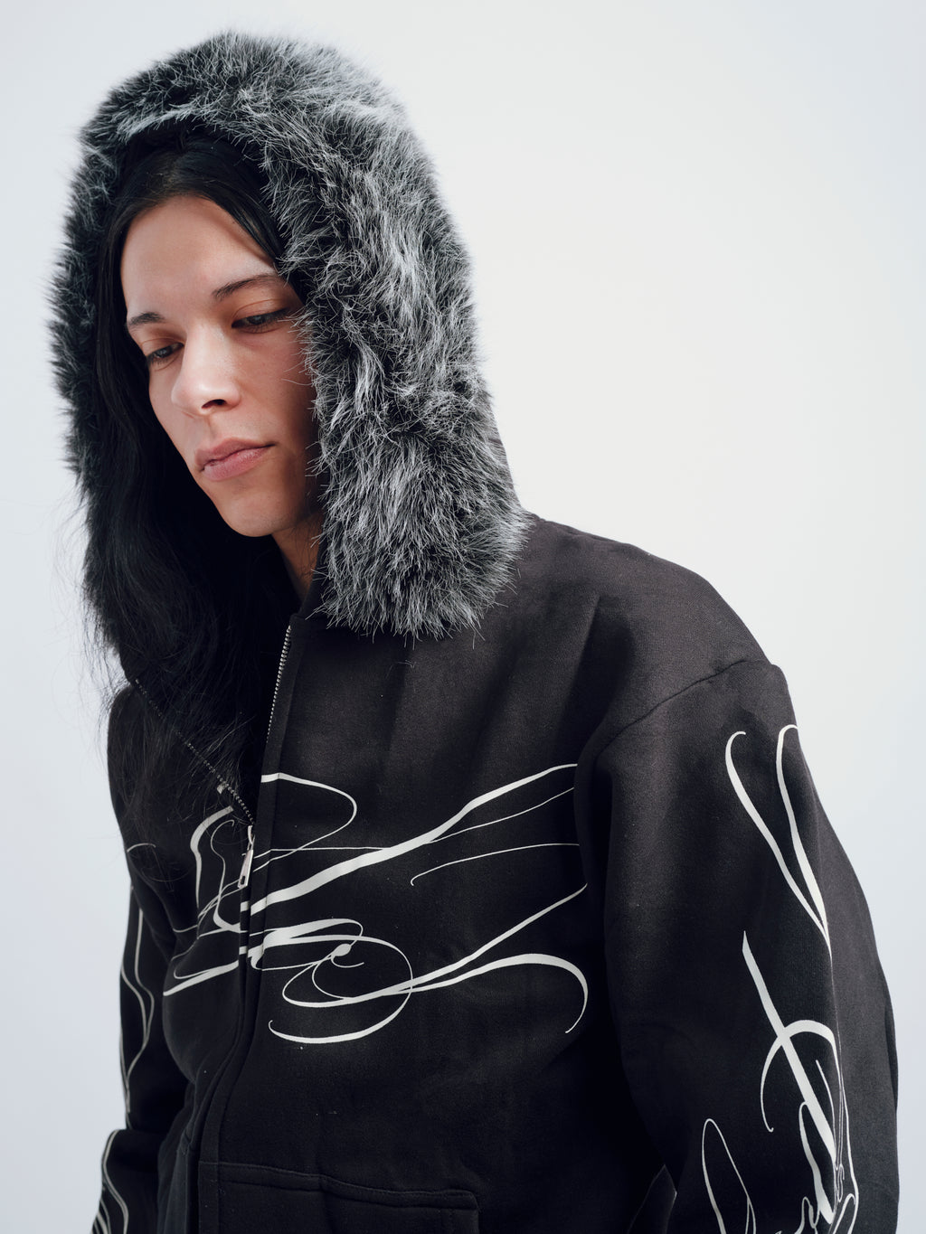 So Help me God Fur Hoodie
